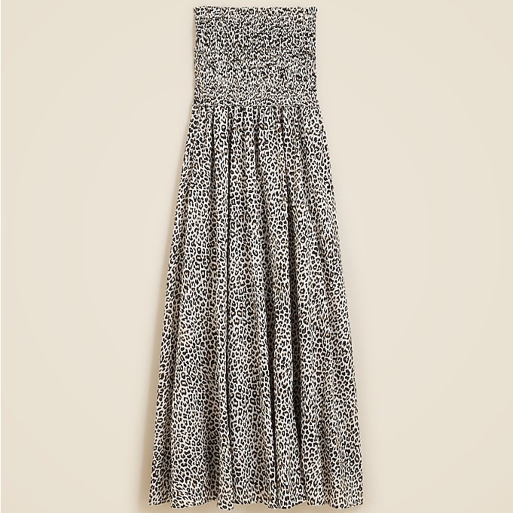 Leopard Print Maxi Dress